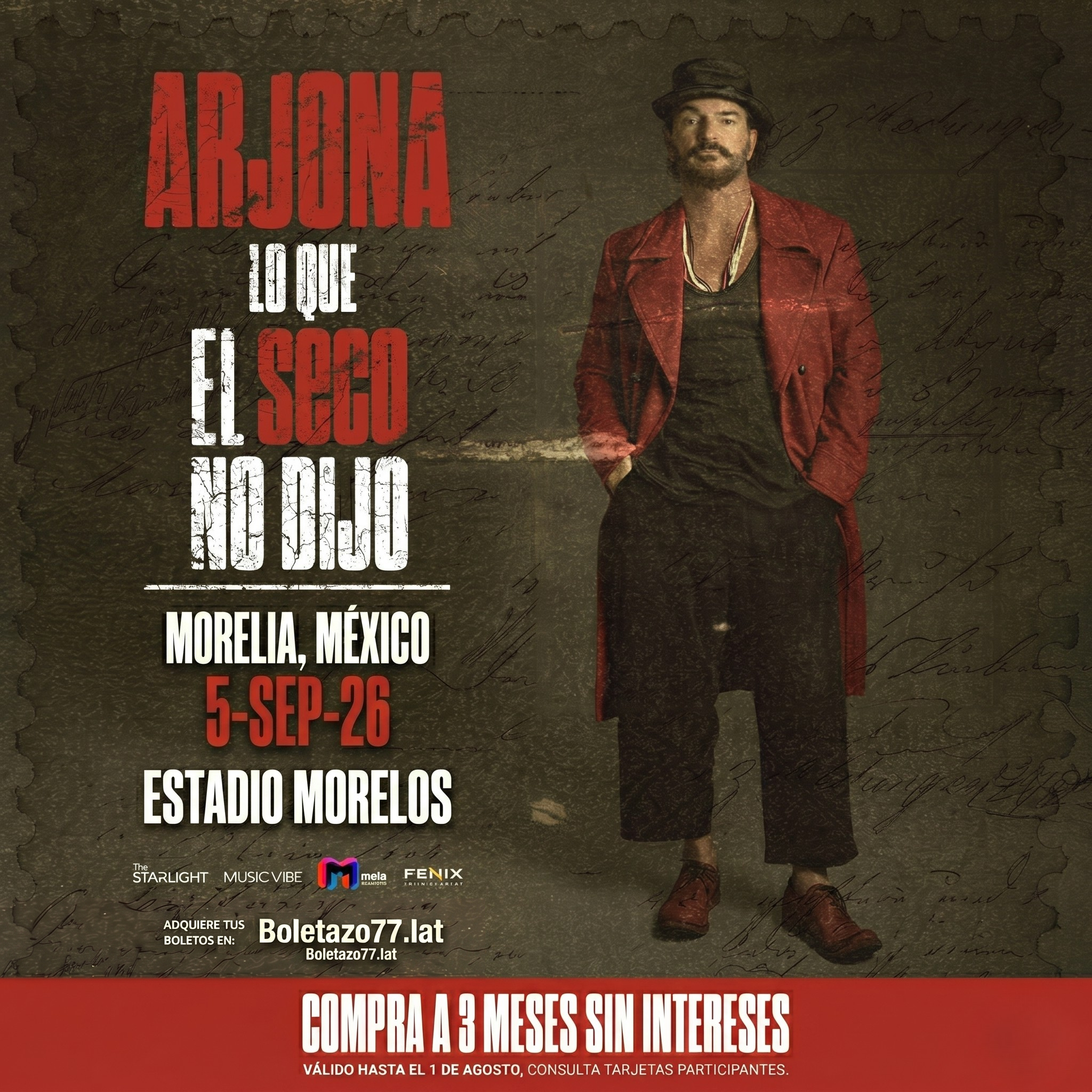RICARDO ARJONA - MORELIA